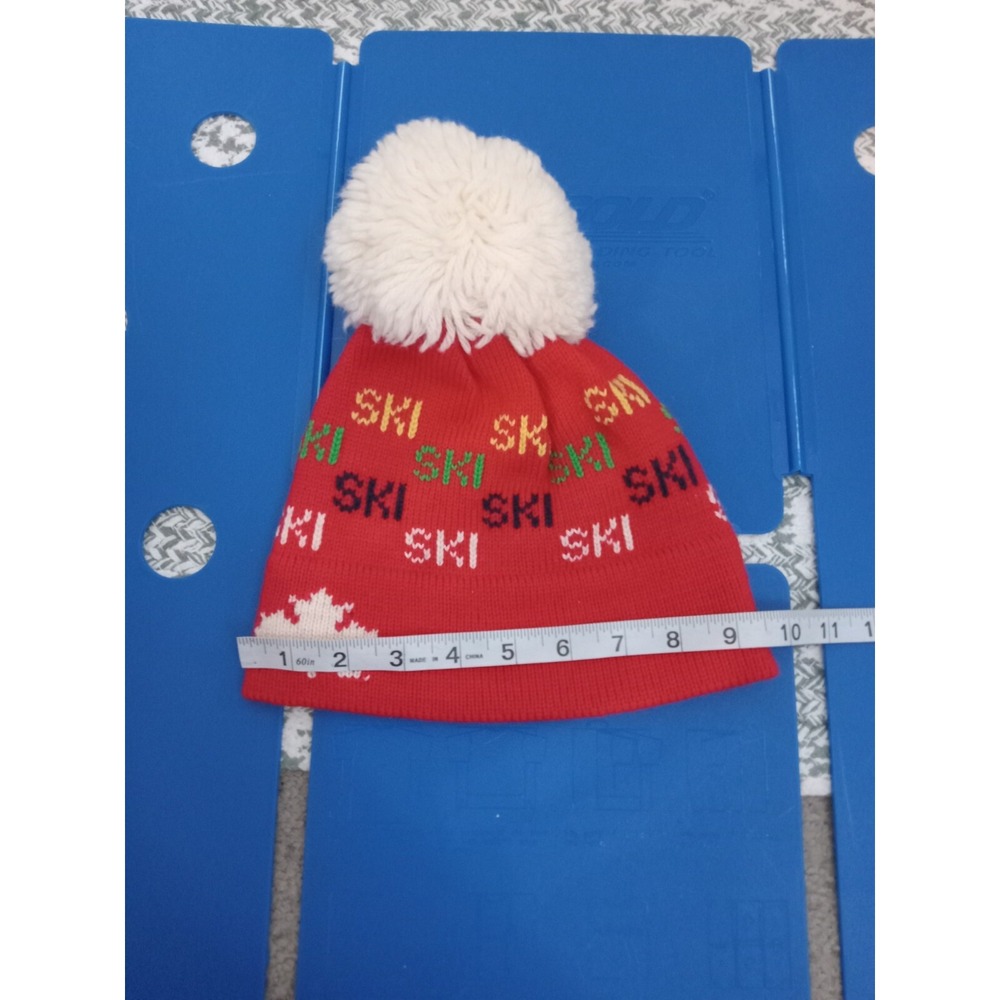 Vintage Canadian Winter Cap, Murray Merkley, 100% Virgin Wool Hat One Size Small - Picture 11 of 16